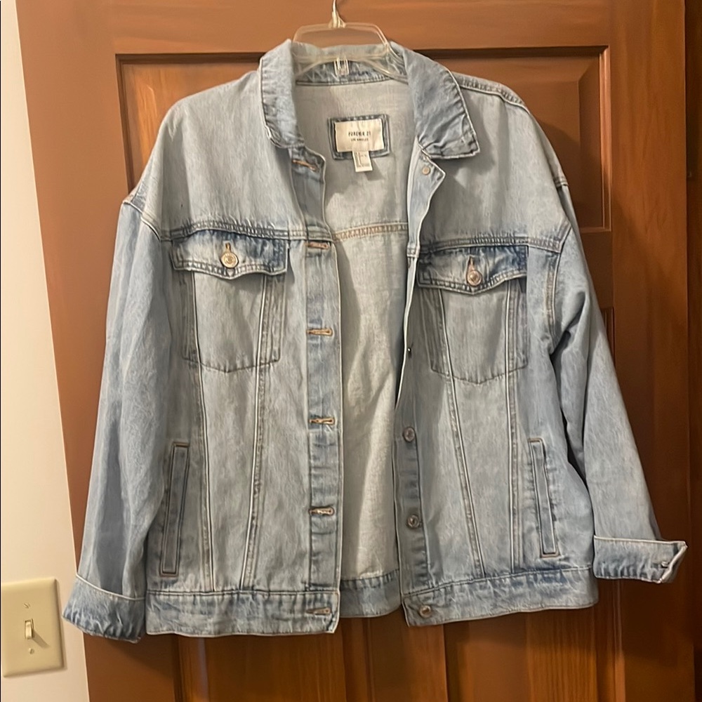 Forever 21 Light Blue Denim Jacket